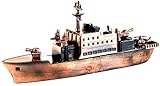 Navy Destroyer Ship Die Cast Metal Collectible Pencil Sharpener