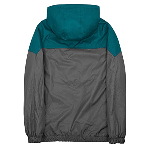Image of MADHERO Mens Windbreaker Jacket Lightweight 90s Retro Wind Breakers