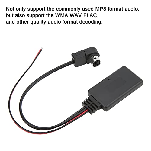 Adaptador Bluetooth AUX IN para radio de coche con diseño compacto de marca generic 5