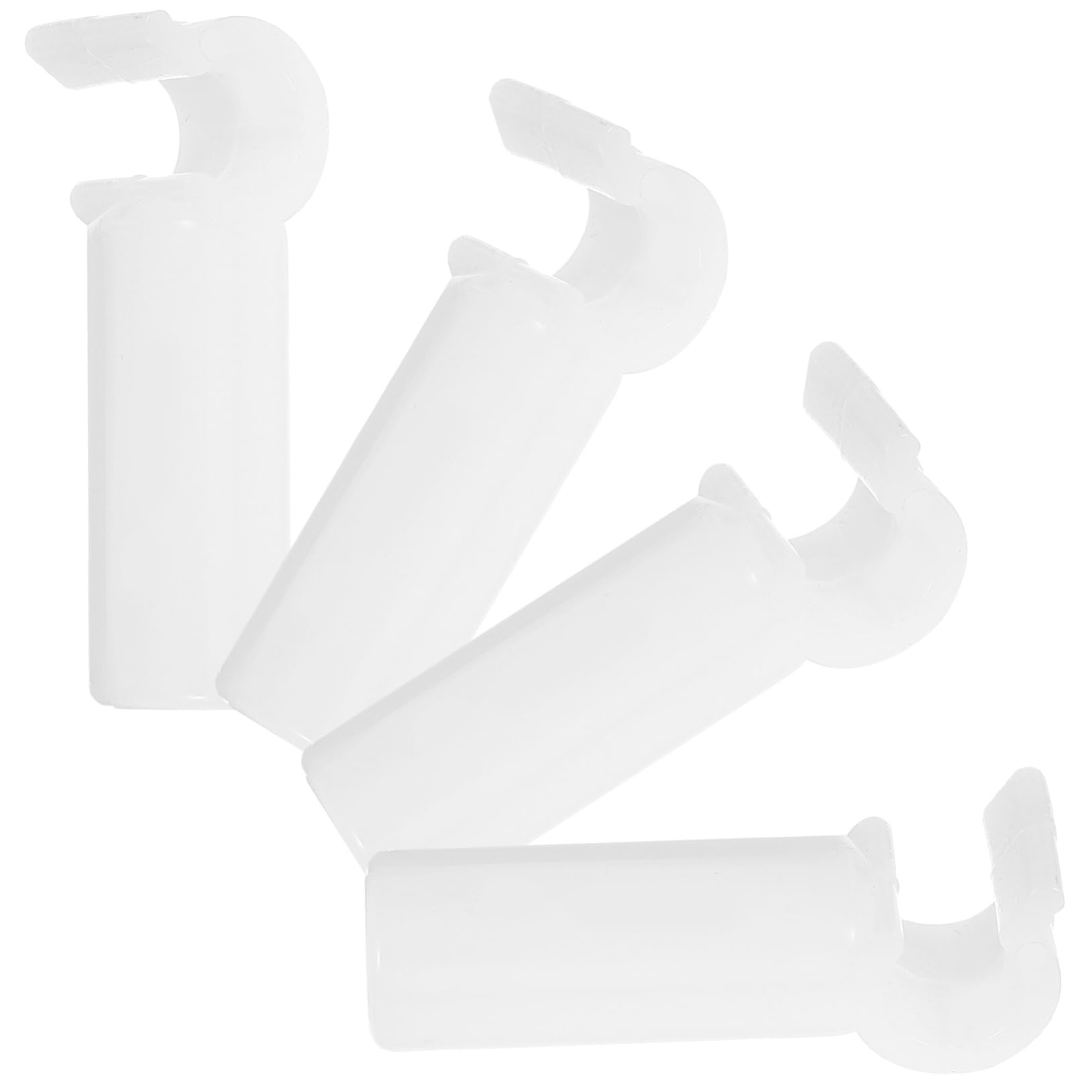 MOLUCKFU 4pcs Hanging Net Holder Buckle for Bed Fence Plastic Buckle for Netting Thick Net Brackets Clip