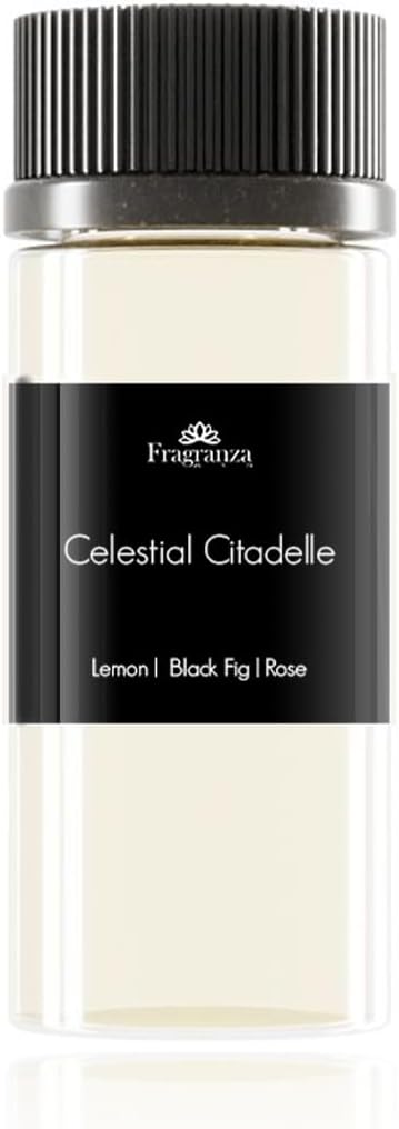 Fragranza613 Celestial Citadelle Luxury Aroma Oil for Diffusers – 50 mL / 1.7 fl oz | Leather, Cardamom, Sandalwood, Vetiver & Amber Musk