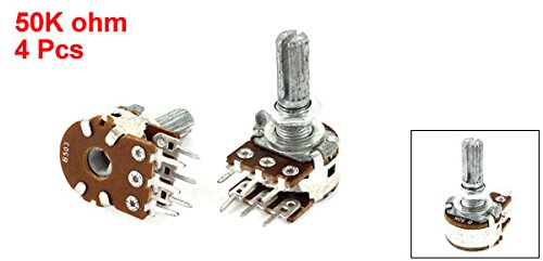 uxcell 10Pcs 3326W-103 10K ohm High Precision Variable Resistor Potentiometer