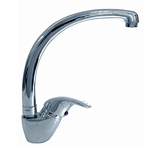 Miscelatore rubinetto cromo canna a p cartuccia 40...