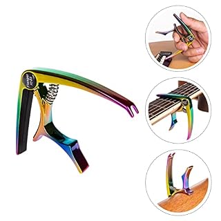 STOBOK Guitare Pratique Guitares Premium Portable pour Pince Capo Acoustique Basse Kapo Accessoires Léger Professionnel… - Les Beatles, Paul McCartney, John Lennon, RIngo Starr, George Harrison STOBOK Guitare Pratique Guitares Premium Portable pour Pince Capo Acoustique Basse Kapo Accessoires Léger Professionnel… – Image 2