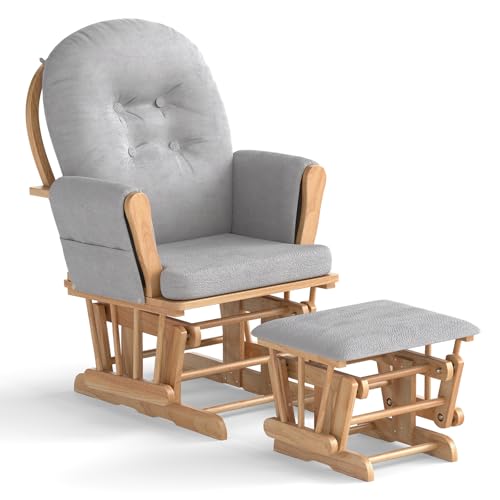 Costzon Nursery Glider with Ottoman