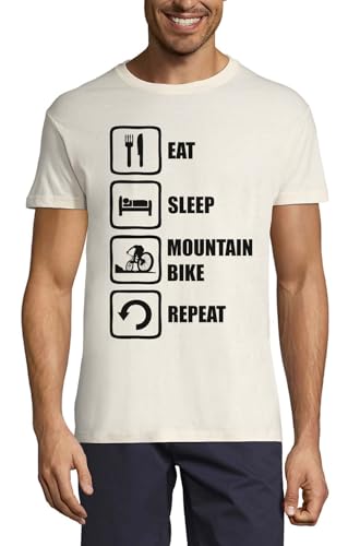 Mountain Bike t-shirt coton col rond pour vos sorties nature