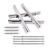 [] Con un diseño sencillo, estas piezas de parrilla se pueden instalar sin ayuda, por lo que es fácil para cualquier persona mejorar su configuración de parrilla.