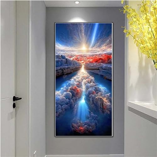 Diamond Painting Paysage Fantastique 50x100cm pour Adulte et Enfant