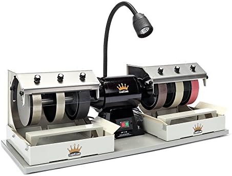 CabKing 8" Cabbing Machine | Lapidary Rock Grinder Polisher | Model CABKING-8V1