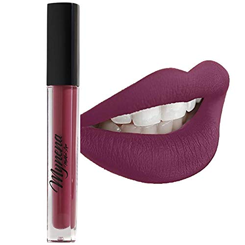 Mynena Liquid Lipstick Matte Long Lasting and Non Transferable - Mary