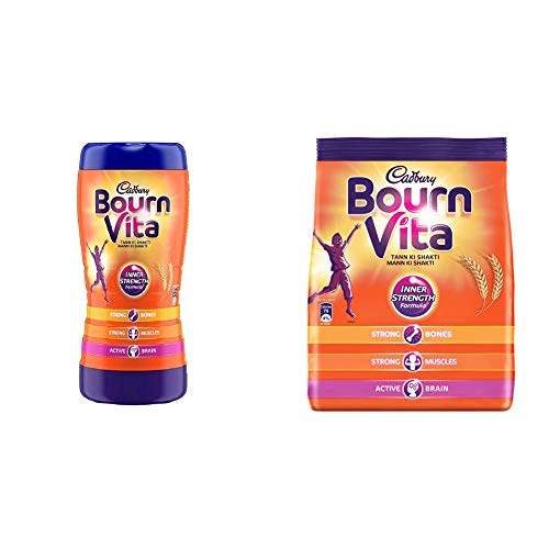 Bournvita Cadbury Health Drink, 1kg Jar Bournvita Health Drink, 500 g