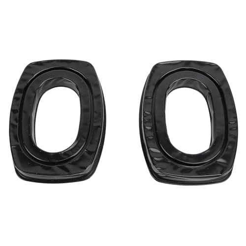 Replacement Ear Pads Cushions, Earpads Cover for Howard Leight Earmuff for Impact Sport for Pro for Sync for PROHEAR 030 036 066 016 Earmuffs, Silicone Grooves Design