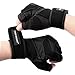 FREE SOLDIER Guantes Gimnasio Guantes Crossfit con Protección Completa de Muñeca y Palma Guantes Gym Transpirables Guantes Fitness Antideslizantes para Hombres y Mujeres(Negro,XL)