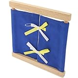 Planche à habiller sensorielle - parfaite pour les aides pédagogiques préscolaires, les outils éducatifs à domicile, et c'est aussi un d'activités parent-enfant, un sensoriel pour les enfants