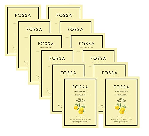 Fossa Yuzu Sea Salt Chocolate 12-PACK