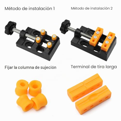 Miniatura 4 de Zmdmah Tornillo De Banco Pequeño, De 57 Mm, Mini Tornillo De Banco, Tornillo De Banco Pequeño, Tornillo De Banco Plano, Herramientas Fijas Para Joyas, Manualidades, Pulseras, Decoración Diy