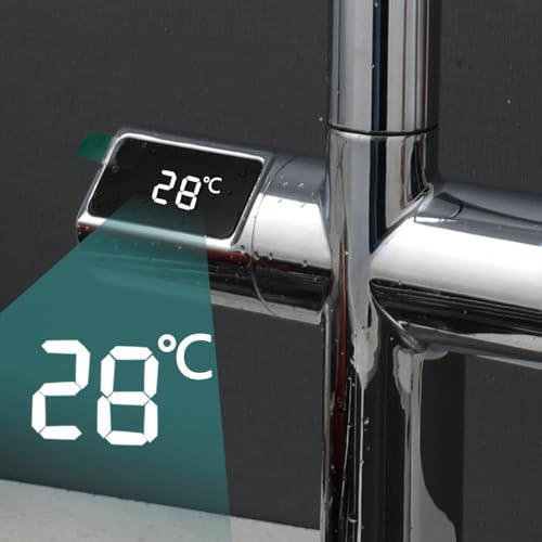Robinet de cuisine intelligent sans contact à capteur et douchette - 3