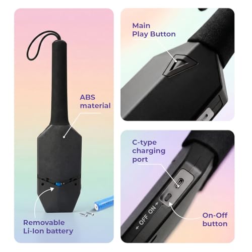 MetaShot GO Smart Cricket Bat Black - Image 6