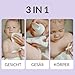 Bee Nature - 3 in 1 Bio-Reinigungswasser für Babys und Kinder - Kein Abspülen - Reinigung der Baby-Sonnencreme - Für Gesicht, Körper und Po – 99,9% Natürlich – Für Jeden Hauttyp - 500ml