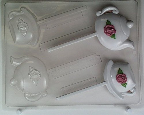 Teacup and Teapot with rose decor AO068