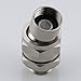 KES Shower Head Swivel Ball Adapter - Brass Ball Joint Adjustable Shower Arm Connector Universal Showering Component Brushed Niekel, PSB100-2