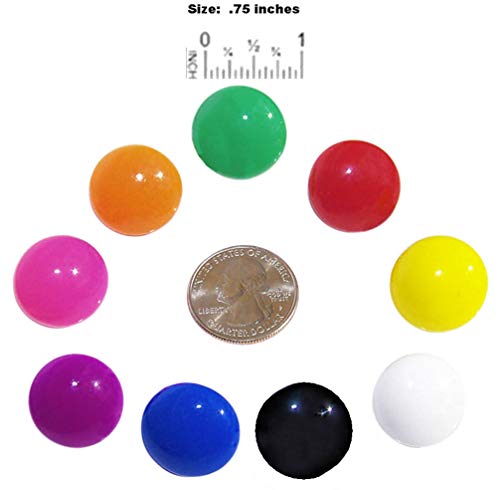 9 Pairs Multi Colors Round Button Acrylic Nylon Plastic Post Earrings Medical Hypoallergenic No Metal Studs Sensitive Ears Women3