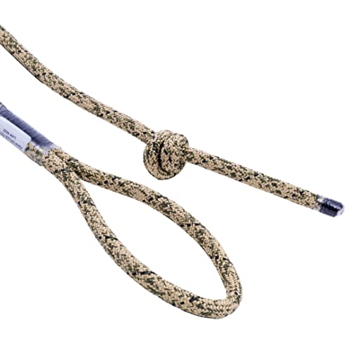 Image of RNA 8mm Oplux Tree Tether - 9ft High-Strength Hunting and Climbing Tether with CNC Sewn Termination - Technora Sheath + Spectra Core - 20.56 kN MBS - Cut-Resistant, Low-Stretch, Compact