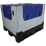 Horison Industries Collapsible Plastic Box Pallet - Durable and Space-Saving Storage Solution for Retail, Wholesale, Logistics, and E-Commerce, Innovative Storage Solution, Versatile - 1200x1000x975mm