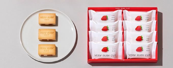 Amazon.co.jp: ベリールビーカット いちごミルクサンド VERY RUBY CUT