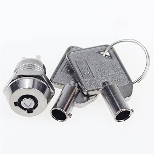 Interrupteur à clé marche/arrêt D102 12mm 2 positions 250V
