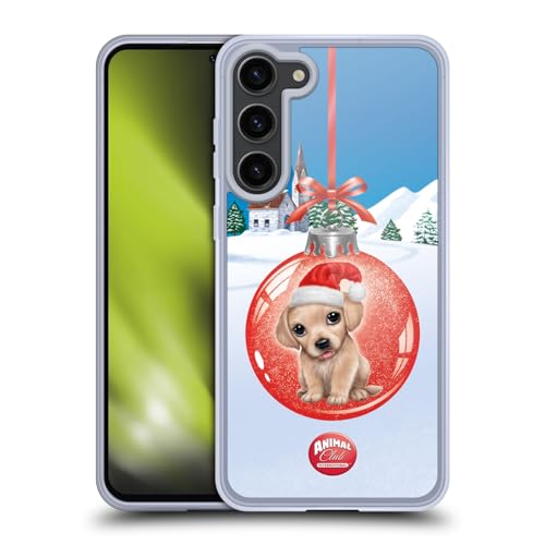 Detalle navideño funda Samsung S23+ perros para amantes de mascotas