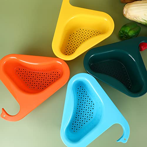 Coladores triangulares multiuso para fregadero cocina 4 pzas