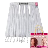 Original Octocurl Heatless Curling System for Medium to Thick Hair – Adjustable Headband, Customizable Wraps, 360° Heat-Free Curls