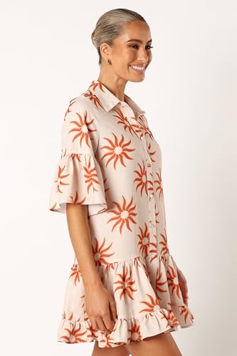 Petal & Pup Women's Ren Long Sleeve Mini Dress3