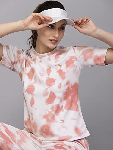 Image of Tarshika Women Women's Tie Dye Printed Short Sleeve Long Tracksuit Co-ord Set