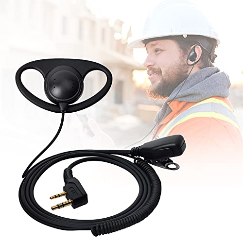 Auricular para walkie talkie con sujeción cómoda anti caídas para escoltas y uso exterior 2