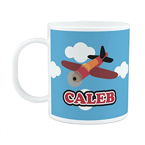 Personalized Airplane Plastic Kids Mug