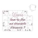 Puzzle personnalisable - Demande future témoin de mariage ou demoiselle d'honneur -"Veux-tu être ma témoin ?" - Avec prénom