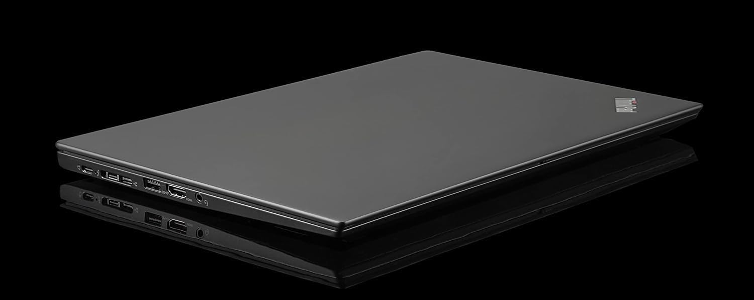 Lenovo ThinkPad T490s Business Laptop 14" FHD (1920x1080), Intel Core i7-8665U, 16GB RAM, SSD da 256GB, tastiera US QWERTY Windows 11 Pro (ricondizionato)