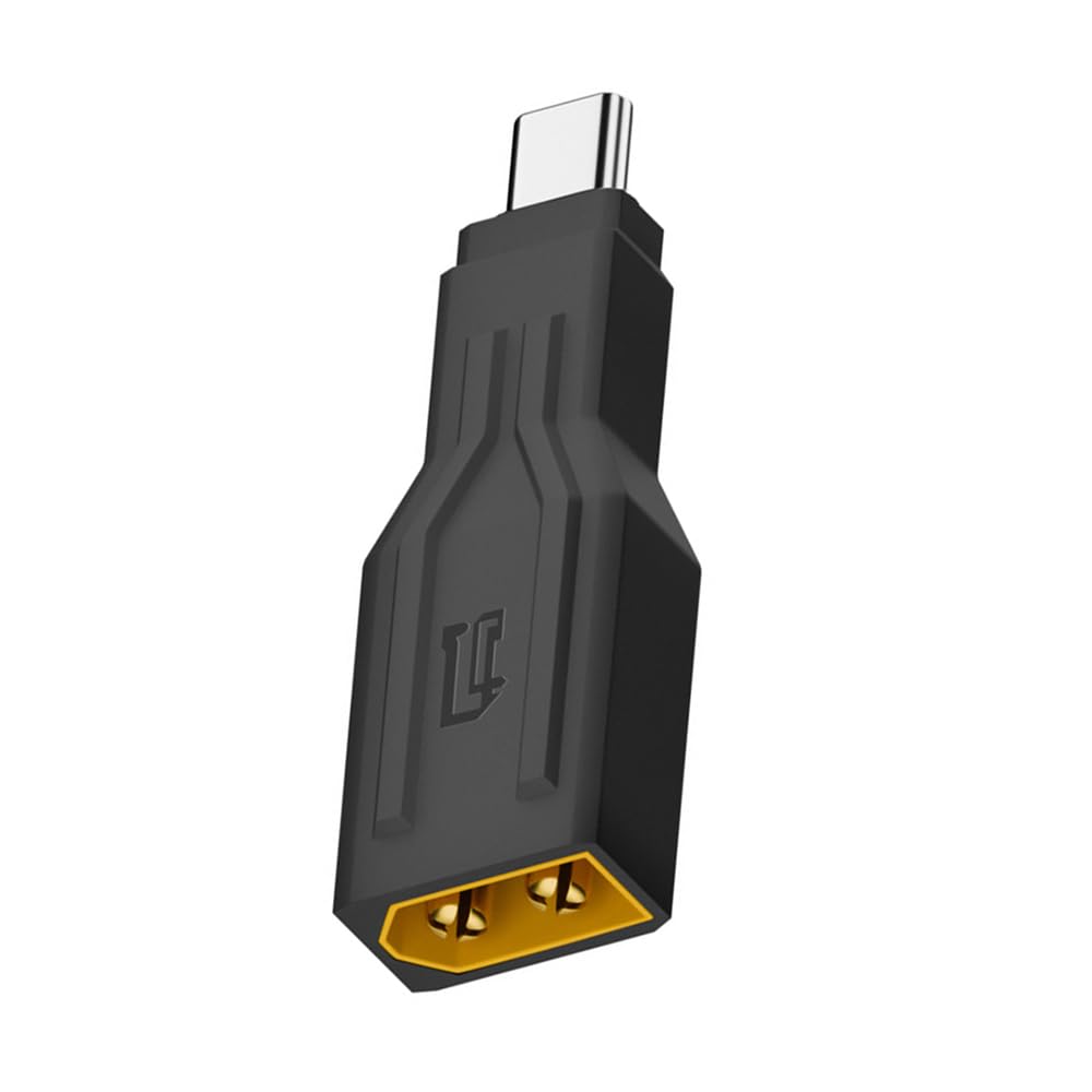 NFHK Adapter XT60 Male Input SC100 Protocol to Type-C Male Output Fast Charging Adapter for RC Lipo Battery Quadcopter Laptop Phone — image 1