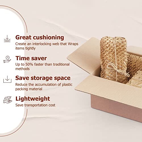 Eco-Friendly Honeycomb Paper Roll 38cm x 30m for Packaging - Image 3