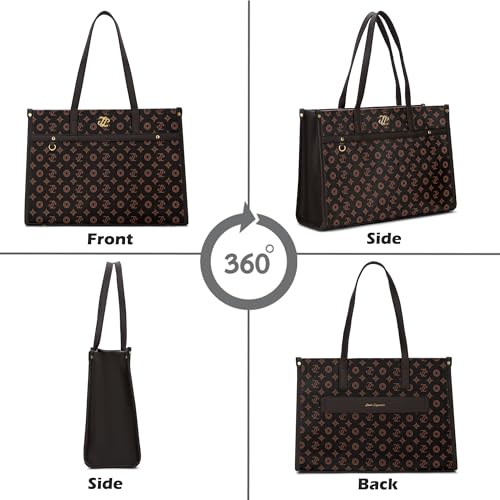 Image of Lavie Signature Women's Kentucky Colourblock Tote Laptop Bag | Tote Laptop Bag for Work | Ladies Purse | Stylish Shoulder Bag | Gift for Women