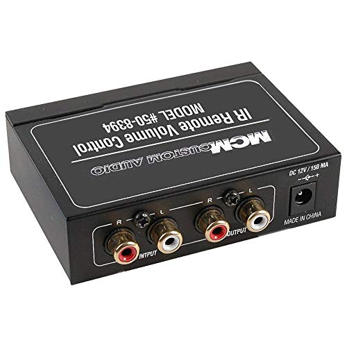 MCM Custom Audio 50-8394 LINE Level Volume Control IR Remote