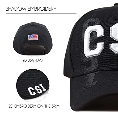 Image of The Hat Depot 3D Embroidered Statement Baseball Cap - Adjustable Casual Hat