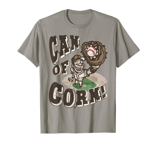 MudgeWare T-shirt de baseball Canette de Corn T-Shirt
