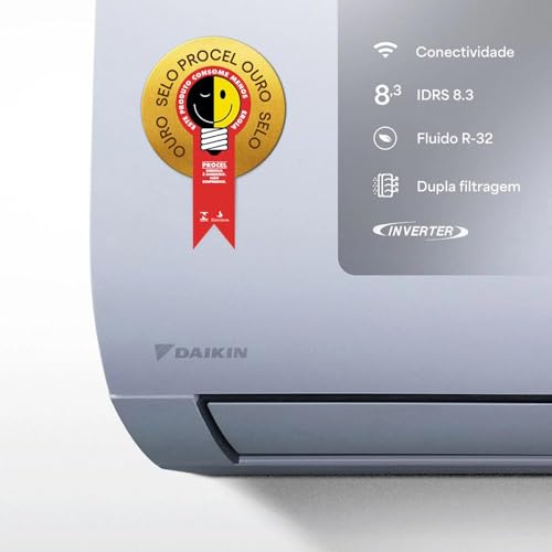 Ar-Condicionado Split HW Inverter Daikin Full 12.000 BTUs R-32 Quente/Frio 220V
