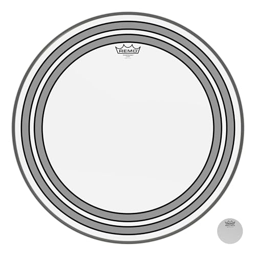 Remo Powersonic Clear Bass Drumhead, 22