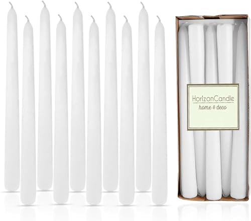 Bougies chandelles 2 x 23 cm pour illuminer vos tables de célébrations