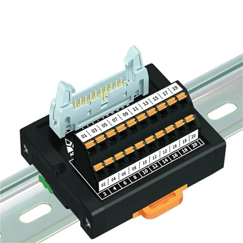Module double tête 2.54 bloc terminal pour PLC compact miniature