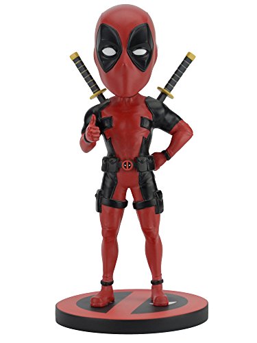 NECA Marvel Head Knocker Deadpool Classic Toy - //coolthings.us
